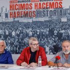 Instante de la presentación del acto conmemorativo del cincuenta aniversario.