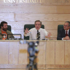 Por la tarde, en un ambiente más relajado, Gabilondo con su público.-RAÚL G. OCHOA