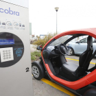 El proyecto innovador Cobra permite recargar varios coches al mismo tiempo.-RAÚL OCHOA