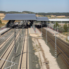 La línea de Alta Velocidad Burgos-Vitoria parte desde la estación Rosa Manzano. TOMÁS ALONSO