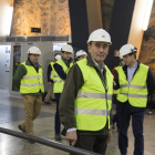Ignacio Sánchez Galán durante su visita a unas instalaciones de la compañía Iberdrola. ECB