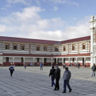 Imagen del interior de la cárcel de Burgos. ECB