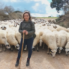 Beatriz Mendo tiene una explotación de ovejas para lechazos IGP