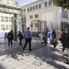Imagen de la salida de un colegio. ISRAEL L. MURILLO