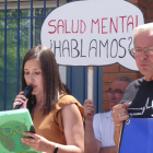 La portavoz de Salud Mental Aranda, Cristina Pérez