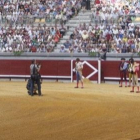 Momento de una de las corridas celebrada en la Feria Taurina de 2016. ECB