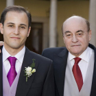 Sergio Molina y su padre, Paul Naschy, en 2008. FAMILIA MOLINA PRIMAVERA