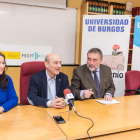 Martha Orozco, Jordi Rovira y Juan Carlos Santillana.-ECB