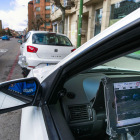 Aparte de radares fijos, la Policía Local de Burgos también vigila la velocidad de los conductores en cualquier punto de la ciudad. TOMÁS ALONSO
