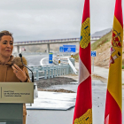 Transportes esperó diez días a que la ministra Raquel Sánchez inaugurase la A-73. TOMÁS ALONSO
