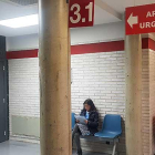 La sala de espera del Servicio de Urgencias de Atención Primaria en Aranda de Duero.-L. VELÁZQUEZ