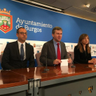 Jorge Fernández, Javier Lacalle y Carolina Blasco.-EUROPA PRESS