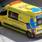 Una ambulancia. E. M.