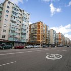La calle Vitoria a la altura de Juan XXIII. TOMÁS ALONSO