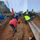 La excavación en el yacimiento Valparaíso se ha desarrollado en 25 metros cuadrados y durante una semana con diez investigadores. FUNDACIÓN ATAPUERCA