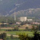 Vista general exterior de la central nuclear de Santa María de Garoña.