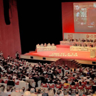 En la imagen uno de los congresos de gran formato que se desarrolló en el Auditorio del Fórum Evolución.