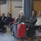 El aeropuerto de Villafría recibió muchos más pasajeros el año pasado que en 2018.-RAÚL G. OCHOA