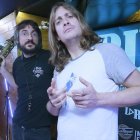 Tuli y Grison posan antes de actuar ayer en La Rúa, donde ya estuvieron hace cuatro años.-RAÚL G. OCHOA