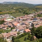 Panorámica a vista de pájaro del casco urbano de la localidad de Soncillo.  ISRAEL L. MURILLO