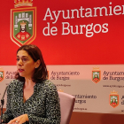 Marga Arroyo, portavoz de Podemos en el Ayuntamiento de Burgos. ECB
