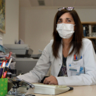 Susana Arauzo, trabajadora del servicio de Administración del Hospital San Juan de Dios de Burgos. ECB