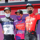 Landa, Aru y Padun completaron el podio de 2021. SANTI OTERO