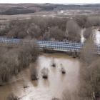 El riesgo de inundaciones en la zona proyectada imposibilita el desarrollo de la segunda fase del polígono industrial de Lerma. ECB