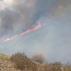 Imagen del incendio en Pineda de la Sierra. @INFOCYL