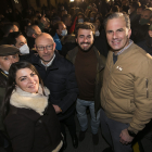 García- Gallardo estuvo acompañado por Macarena Olona, Javier Ortega-Smith e Iñaki Sicilia en el arranque de la campaña electoral. TOMÁS ALONSO