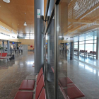 Interior de la terminal del aeropuerto de Burgos.-ISRAEL L. MURILLO