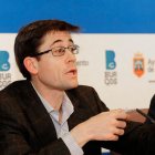 El concejal no adscrito durante una rueda de prensa. ECB