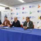 Instante de la presentación del evento en el Fórum Evolución. SANTI OTERO