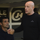 Julián Calero, cómplice con su segundo.