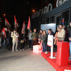 Acto público de inicio de campaña del PSOE en Burgos. Intervienen el secretario general del PSOE de Castilla y León, Luis Tudanca, la secretaria general del PSOE de Burgos, Esther Peña, y el alcalde y candidato a la Alcaldía de Burgos, Daniel de la Rosa