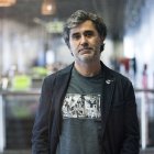 Pedro Simón presenta en la Feria del Libro de Burgos la novela 'Los incomprendidos'.