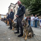 Imagen de guías con sus perros