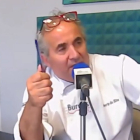 Roberto Da Silva, durante la entrevista en Radio Evolución.