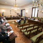 Instante del Pleno de la Diputación de Burgos.