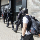 Operación antidroga de la Policía Nacional en Burgos en 2023.