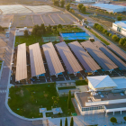 El nuevo parque solar de la fábrica GSK Aranda