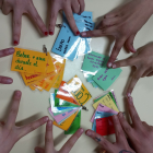Imagen de una de las actividades realizadas en grupo por Salud Mental
