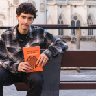 Mateo Martínez Martija, en el mirador de la calle Fernán González con vistas a la Catedral de Burgos.