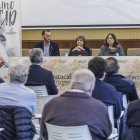 Imagen del encuentro celebrado en el Monasterio de San Agustín.