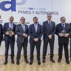 Entrega de los Premios de FAE y Cajaviva a Pymes y Autónomos 2024.