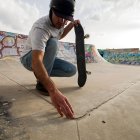 Estado de la pista de skate de San Isidro