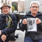 Juan Luis Sobrón (izq.) y Luis Carlos Blanco, miembros de la tertulia Caleidoscopio.