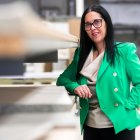 Silvia Pereda, presidenta de la Asociación de Empresarios del Polígono de Villalonquéjar.