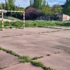 Estado que presentan las pistas deportivas del barrio de Villatoro.