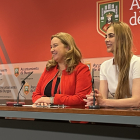 Cristina Ayala y Carolina Álvarez  presentaron los actos festivos
